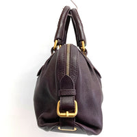 BALLY バリー レザー 2wayショルダーバッグ パープル 瑞穂店