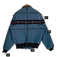 90`s CARHARTT カーハート Santafe Jacket サンタフェジャケット ダック チロリアンテープ ブルー JQ0515 Size XL 福生店