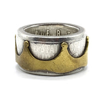 LIBERTY COIN RING コイン リング 銀貨 クラウン Size 20号 福生店