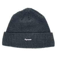SUPREME シュプリーム Small Box Logo Beanie スモール ボックス ロゴ ビーニー ニットキャップ ニット帽 チャコール カナダ製 福生店