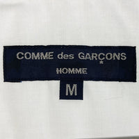 COMME des GARCONS HOMME コムデギャルソンオム ストライプパッチワーク 半袖シャツ HQ-B034 AD2015 ホワイト sizeM 瑞穂店
