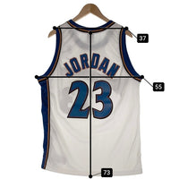 00's NIKE TEAM ナイキ NBA Washington Wizards ワシントン・ウィザーズ マイケルジョーダン タンクトップ ユニフォーム ホワイト ブルー Size L 福生店