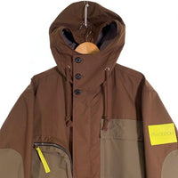 JW ANDERSON ジェイダブリューアンダーソン マルチポケット ジップアップジャケット フード ブラウン ポリエステル CO0198PG0579600 Size 38 福生店