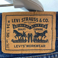 Levi's WORKWEAR リーバイス A5756-0003 565 ダブルニーデニムパンツ インディゴ Size34×30 瑞穂店