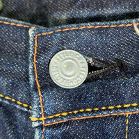 EVISU エヴィス No.2 ダブルニー デニムパンツ シンチバック カモメペイント インディゴ Lot.2013 Size 32×35 福生店