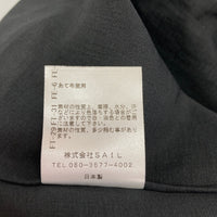 SEVEN TEN by MIHO KAWAHITO セブンテンバイミホカワヒト ギャザースカート ブラック sizeS 瑞穂店