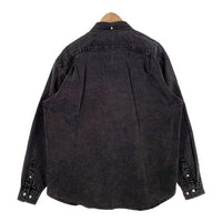 SUPREME シュプリーム 24SS Small Box Shirt スモールボックス シャツ デニム ボタンダウン ウォッシュドブラック Size L 福生店