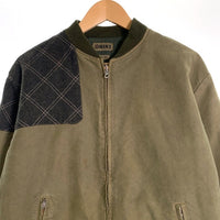 ONIKI オニキ ミリタリーリバーシブルブルゾン キルティングジャケット コットン ナイロン 中綿 オリーブ 58-08-54-08009 110142 Size L 福生店