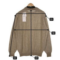 WACKO MARIA ワコマリア 24AW MOHAIR CREW NECK SWEATER モヘア クルーネックセーター TYPE-1 ベージュ 24FW-WMK-KN23 Size M 福生店