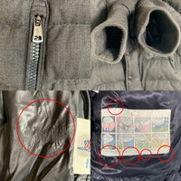 MONCLER モンクレール HEM GIUBBOTTO HEM JACKET グレー 122-091-41909-05 Size 1 福生店