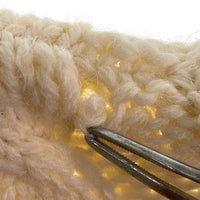 L.L.Bean エルエルビーン アイルランド製 フィッシャーマンセーター くるみボタン アイボリー sizeM 瑞穂店