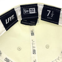 New Era ニューエラ LFYT エルエフワイティー 59FIFTY ベースボールキャップ オフホワイト ブラック ラファイエット Size 7 1/2 (59.6cm) 福生店