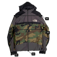 THE NORTH FACE ノースフェイス Macys マーシーズ STEEP TECH CAMO JACKET スティープテック カモジャケット ナイロン カモフラージュ 1207着限定 Size S 福生店