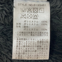 AVIREX アヴィレックス 6193481 ロングパイル コンバット フリースジャケット ブラック sizeM 瑞穂店