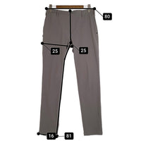 BRIEFING ブリーフィング GOLF ゴルフ BASIC PANTS ベーシックパンツ グレー ナイロン ポリウレタン BBG221M14 Size M 福生店