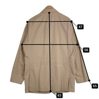 Brooks Brothers ブルックスブラザーズ コットンジャケット ジップアップ ハーフ丈 ベージュ Size L 福生店