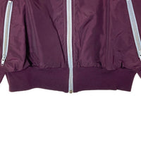 NIKE ナイキ 80's 紺タグ ナイロンジャケット パープルxグレー sizeM 瑞穂店