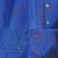 FRANCE TELECOM フランステレコム フレンチワークジャケット ブルー size- 瑞穂店