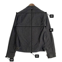O.C STYLE オーシースタイル シャンブレー スポーツジャケット グレー Size M 福生店