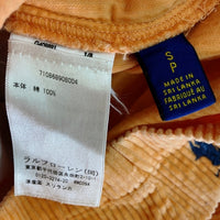 Polo Ralph Lauren ポロラルフローレン CLASSIC FIT コーデュロイ イージーショートパンツ オレンジ sizeS 瑞穂店