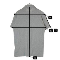 COMME des GARCONS HOMME DEUX コムデギャルソンオムドゥ DG-T002 AD2020 パッチワーク ポロシャツ グレー sizeL 瑞穂店
