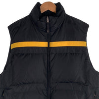 POLO SPORT ポロスポーツ リバーシブル ダウンベスト ブラック ナイロン フリース JR-RS-IA4257 Size L 福生店