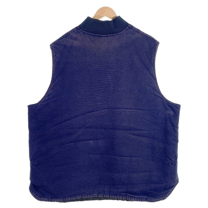 WTAPS Carhartt ベスト S ネイビー 80`s 90`s Carhartt カーハート V01 Duck Work Vest ダック