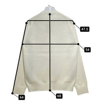 ESTNATION エストネーション 32-200-12-080094 アゼクルーネックニット オフホワイト sizeL 瑞穂店