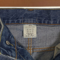 CALEE キャリー ウォッシュ加工 テーパードデニムパンツ ジーンズ ライトブルー Size 30 福生店