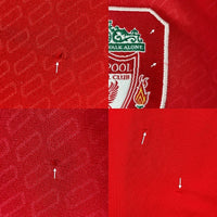 Reebok リーボック リヴァプール 04-05 ホーム ユニフォーム スティーブン・ジェラード レッド sizeL 瑞穂店