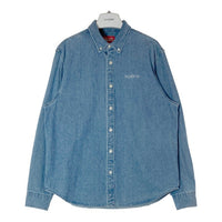 SUPREME シュプリーム 20AW Classic Logo Denim Shirt クラシックロゴ デニムシャツ ボタンダウン インディゴ SizeM 瑞穂店
