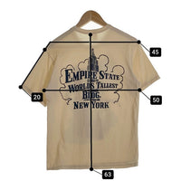 FREEWHEELERS フリーホイーラーズ Power Wear NEW YORK キングコング プリントTシャツ アイボリー Size M 福生店