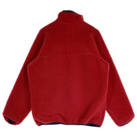 Patagonia パタゴニア Retro Cardigan レトロカーディガン ジップアップ フリース ジャケット レッド 23022 USA製 Size L 福生店