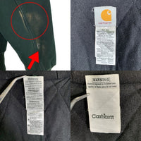 00's CARHARTT カーハート DUCK ACTIVE JACKET ダック アクティブジャケット グリーン J130 SPC Size Small Regular 福生店