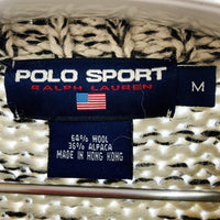 POLO SPORT ポロスポーツ RALPH LAUREN ローゲージ ニット グラデーション ブラック sizeM 瑞穂店