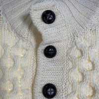 L.L.Bean エルエルビーン フィッシャーマンセーター ウール プルオーバー ケーブル アイボリー 264682 Size M 福生店