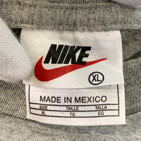 90's NIKE ナイキ 14 YEARS OF AIR エアジョーダン プリントTシャツ グレー メキシコ製 Size XL 福生店