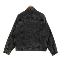 80's Levi's リーバイス 70507-0253 ケミカルウォッシュ ブラックデニムトラッカージャケット USA製 Size L 福生店