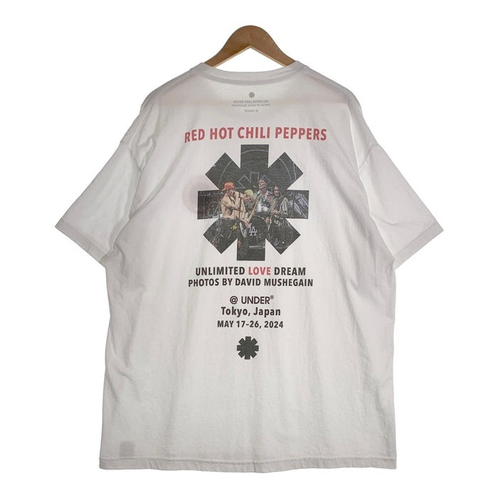 Red Hot Chilli Peppers レッドホットチリペッパーズ UNDER R アンダーアール プリントTシャツ ホワイト ロンハ –  GolRagオンラインショップ