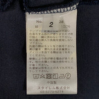 +CLOTHET クロスクローゼット Micro Pile Big T-shirt マイクロパイル ビッグTシャツ ネイビー CLD-60028 Size 2 福生店
