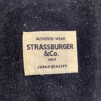 STRASSBURGER&Co. ストラスバーガーアンドコー M-35 DENIM TROUSERS デニム トラウザーパンツ シンチバック インディゴ SBR-132 Size 28 福生店