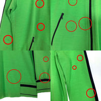 70’s PUMA プーマ トラックジャケット グリーン 目つき ポリアクリル 羊毛 Size 6 (M-L相当) 福生店