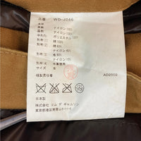 JUNYA WATANABE COMME des GARCONS MAN ジュンヤワタナベ コムデギャルソンマン WD-J046 AD2009 ナイロン 切替 ハンティングジャケット ブラウン sizeS 瑞穂店
