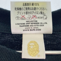 A BATHING APE アベイシングエイプ My Melody Baby Milo マイメロディxベビーマイロ Tシャツ ブラック sizeS 瑞穂店