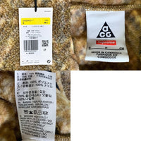 SUPREME シュプリーム 22AW NIKE ACG ナイキ Fleece Pullover フリースプルオーバー パーカー ベージュ スネーク DN3256-277 Size S 福生店