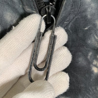 OFF-WHITE オフホワイト タイダイ染め リップストップ カーゴパンツ 裾ラインストーン ブラック OMCF015S20H86020 Size 32 福生店