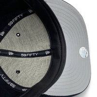 90's New Era ニューエラ MLB ニューヨーク・ヤンキース 59FIFTY ベースボールキャップ ブラック ウール USA製 Size 7 3/8 (58.7cm) 福生店