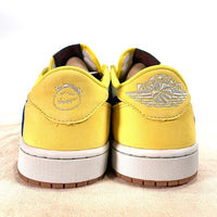 WMNS AIR JORDAN 1 LOW OG SP ウィメンズ エアジョーダン1ロー Travis Scott トラヴィススコット Canary カナリー DZ4137-700 Size 28cm 福生店