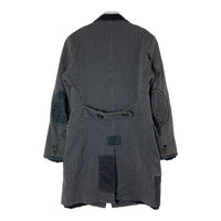 JUNYA WATANABE COMME des GARCONS MAN ジュンヤワタナベ コムデギャルソンマン WL-C001 AD2013 パッチワーク 3つボタン コート ブラック sizeS 瑞穂店