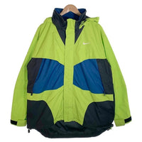 90-00's NIKE ACG ナイキエーシージー マウンテンジャケット ライムグリーン ブルー Size XL 福生店